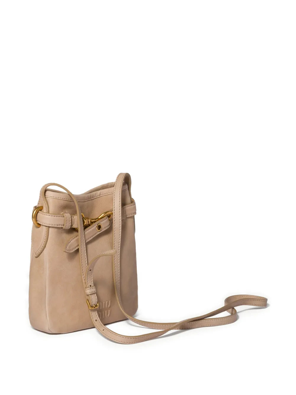 Miu Miu Leather Shoulder Bag — Same as shown — Size One Size — Back View