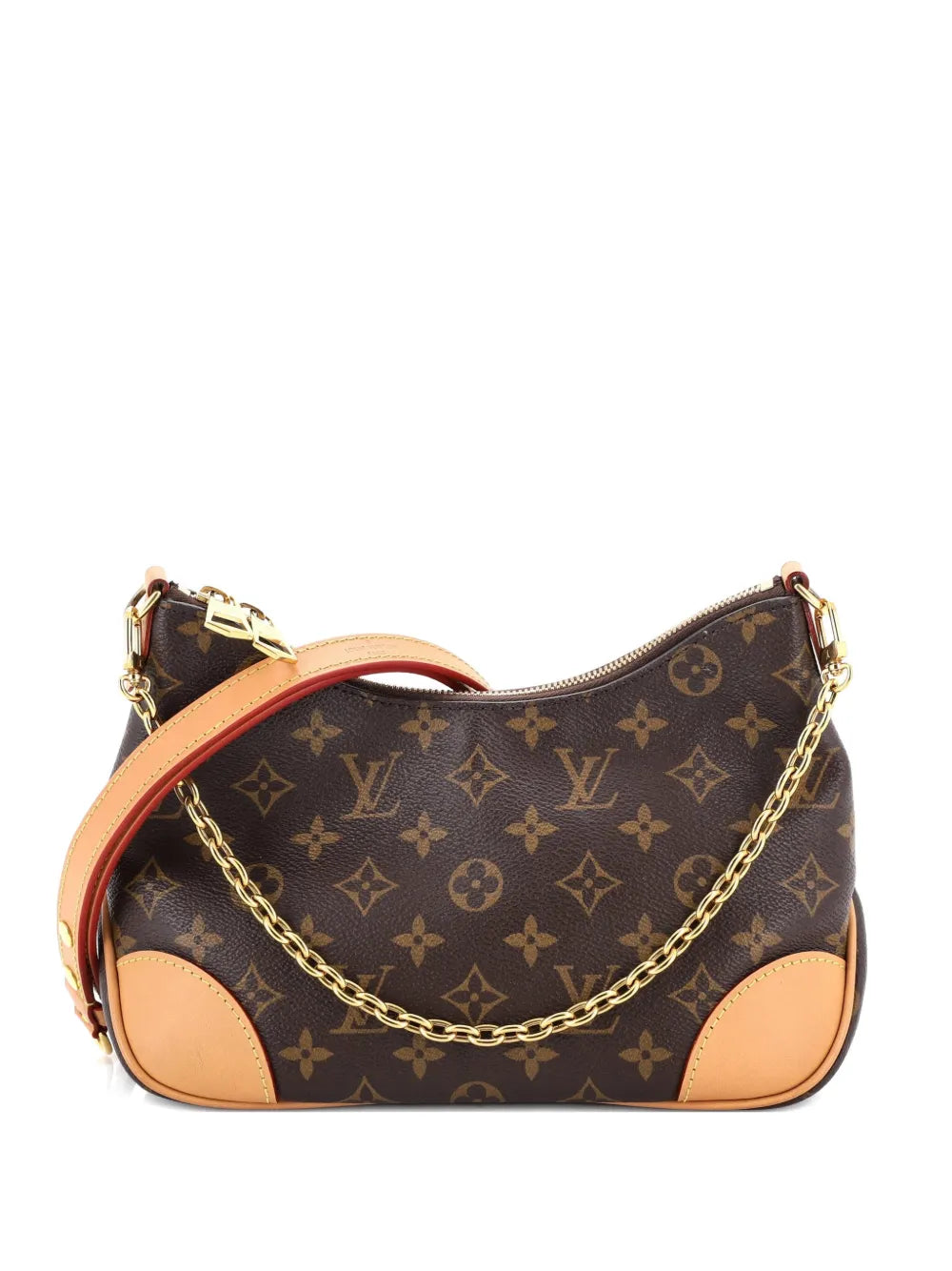 Louis Vuitton Pre Owned Boulogne Nm Handbag Monogram Canvas Shoulder Bag — Same as shown — Size One Size — Front View