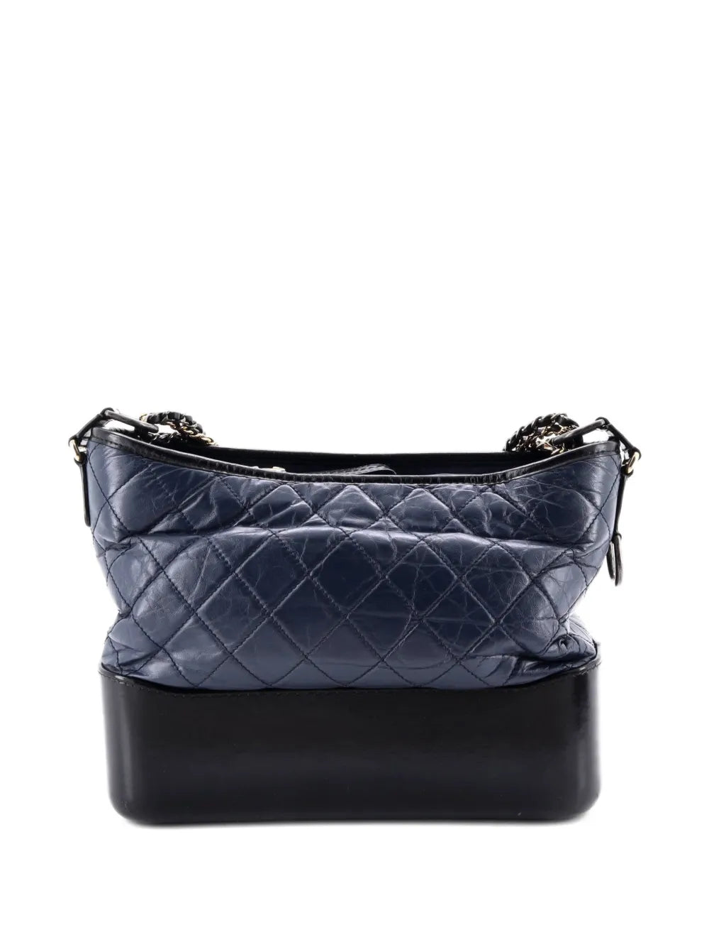 Chanel Pre Owned Gabrielle Quilted Aged Calfskin Medium Hobo Bag — Same as shown — Size One Size — Side View