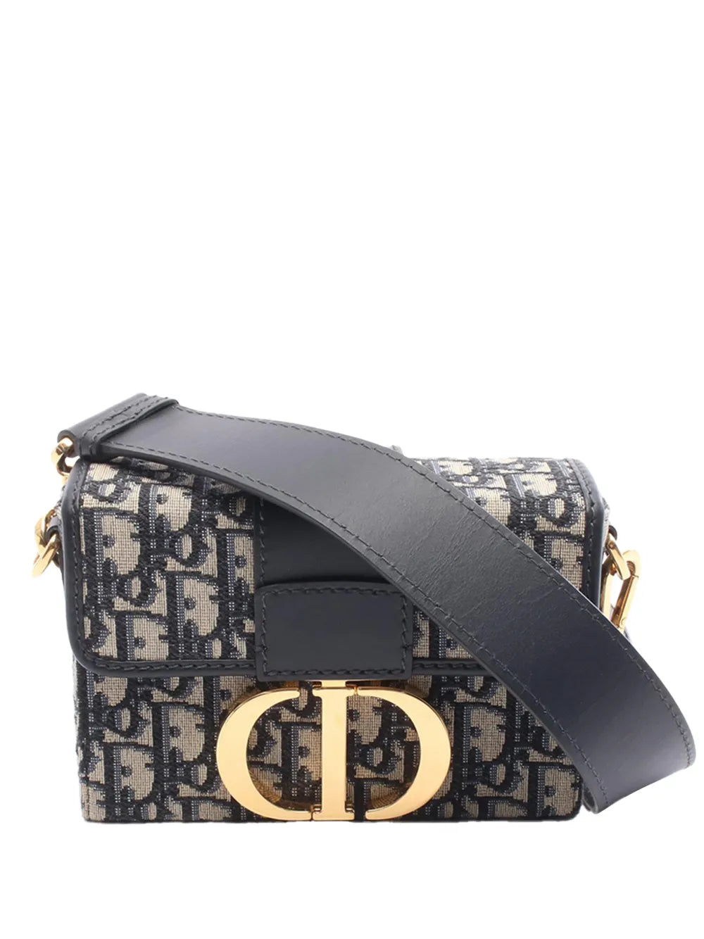 Christian Dior Pre Owned 2021 2025 Oblique Canvas 30 Montaigne Box Bag Shoulder Bag — Same as shown — Size One Size — Front View