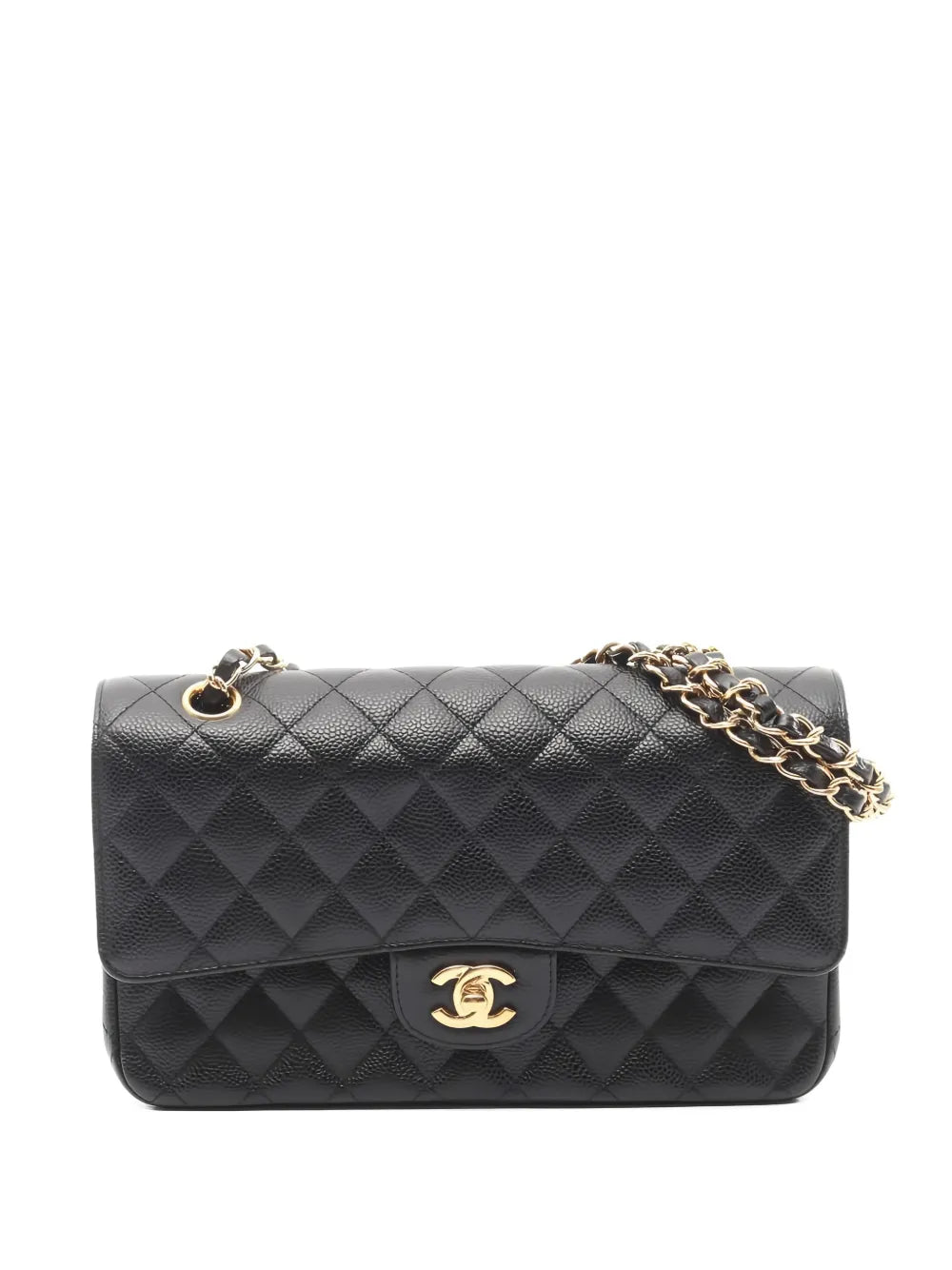Chanel Pre Owned 2018 2019 Flap Chain Shoulder Bag — Same as shown — Size One Size — Front View
