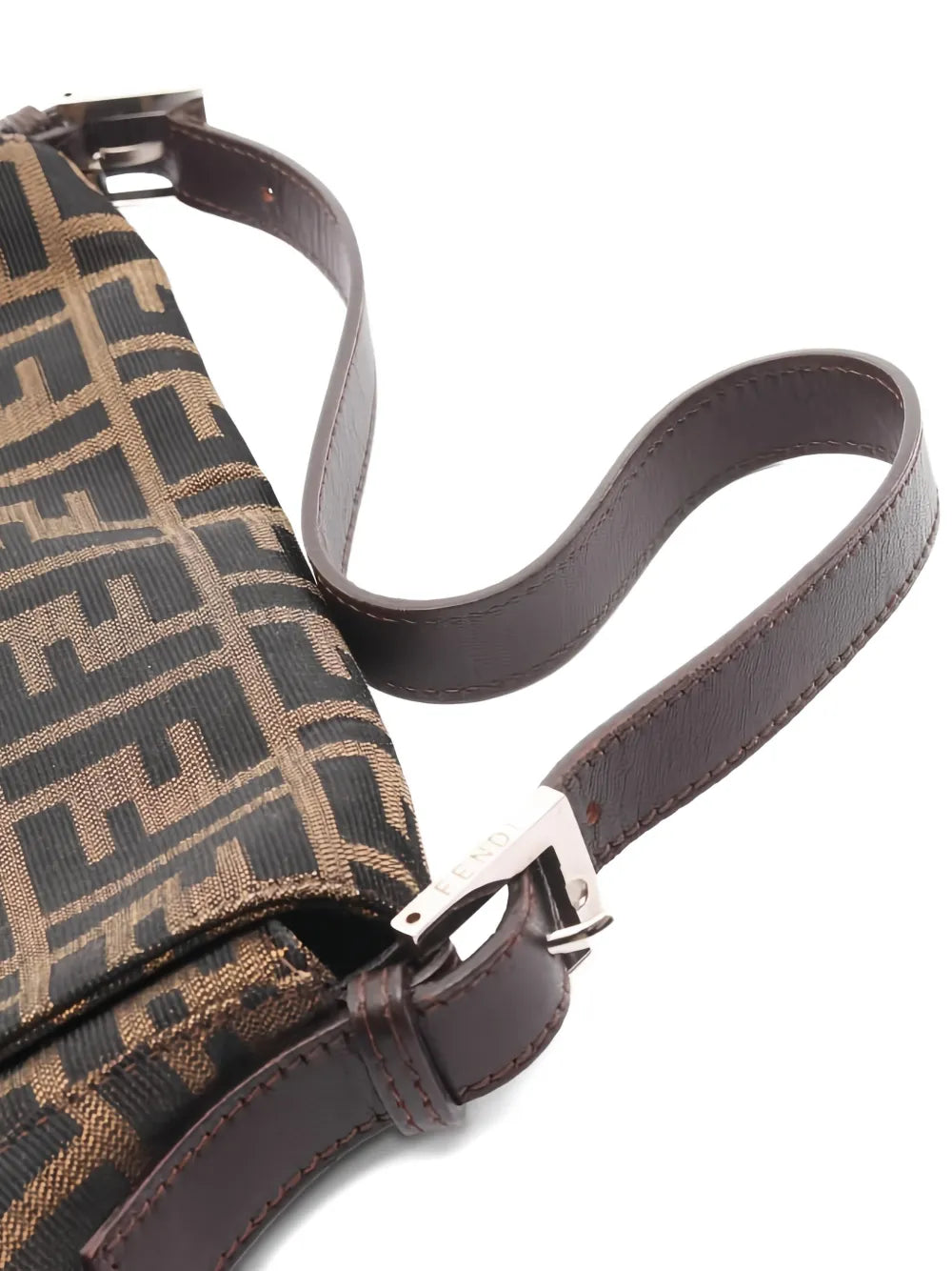 Fendi Pre Owned 2010S Zucca Mamma Bucket Tote Bag — Same as shown — Size One Size — Back View