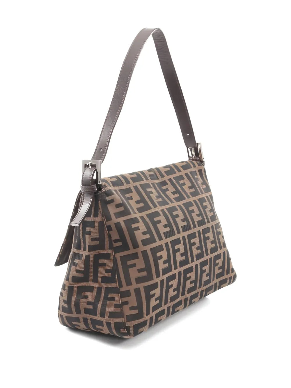 Fendi Pre Owned 2010S Zucca Mamma Bucket Tote Bag — Same as shown — Size One Size — Side View