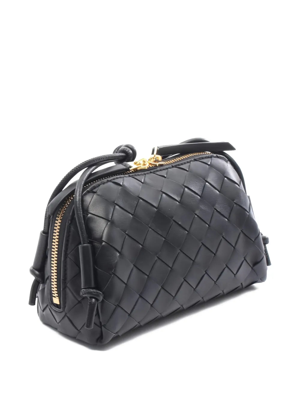 Bottega Veneta Pre Owned 2020S Intrecciato Leather Shoulder Bag — Same as shown — Size One Size — Side View