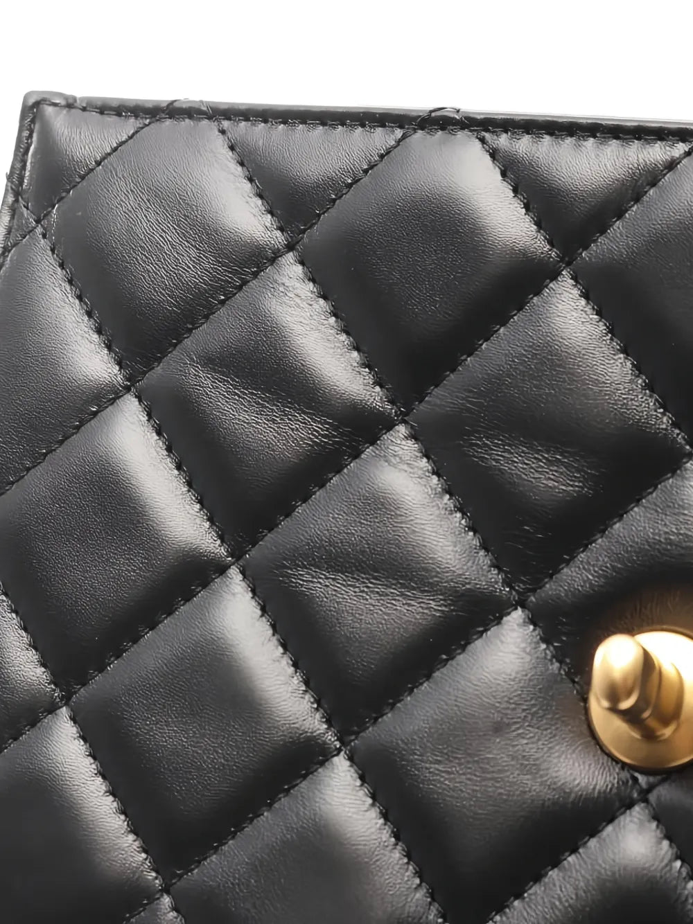 Chanel Pre Owned 2021S Diamond Quilted Lambskin Shoulder Bag — Same as shown — Size One Size — Top View