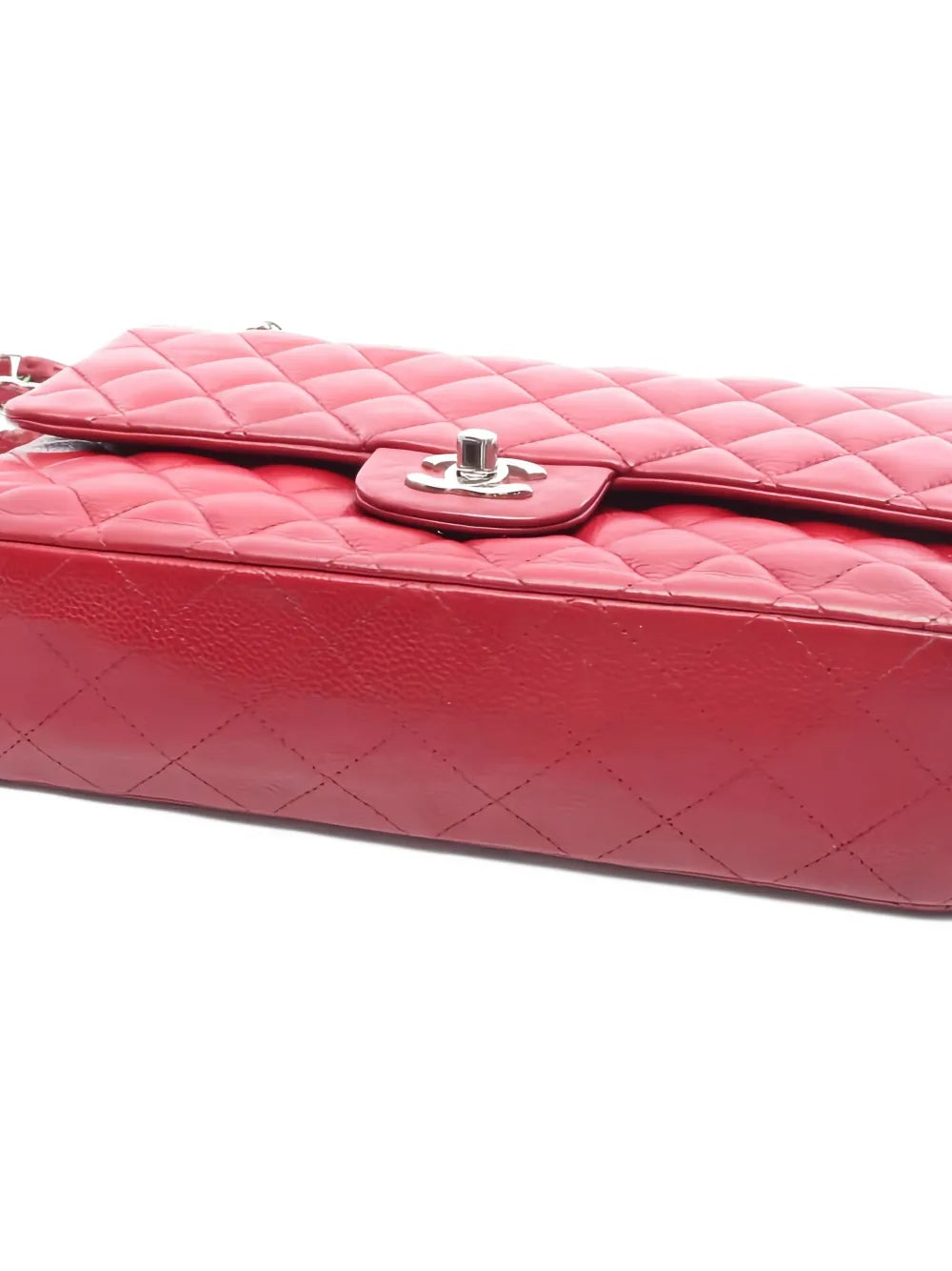 Chanel Pre Owned 2012 Double Flap Leather Shoulder Bag — Same as shown — Size One Size — Lifestyle View