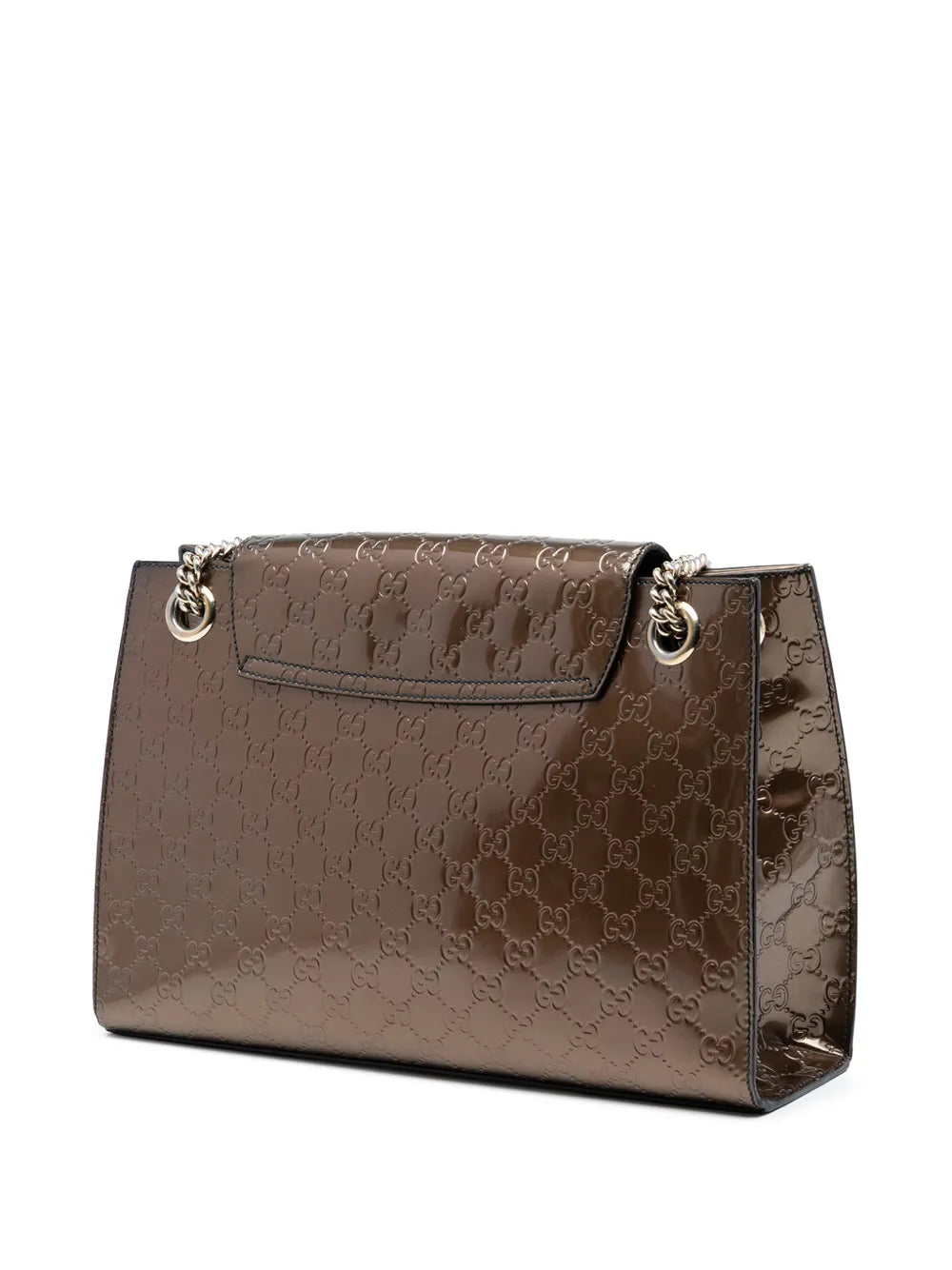 Gucci Pre Owned 2016 2025 Large Guccissima Emily Shoulder Bag — Same as shown — Size One Size — Back View