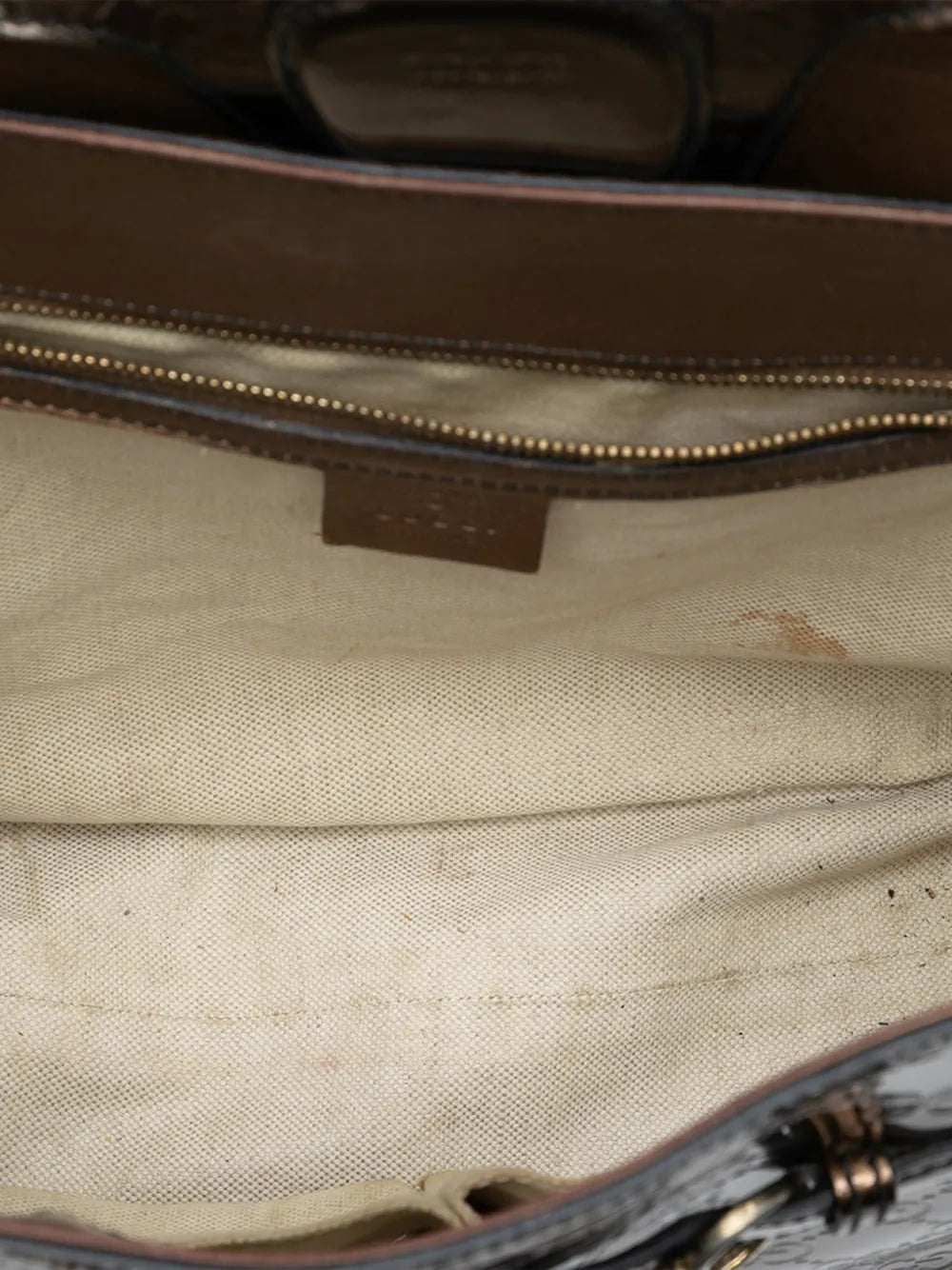 Gucci Pre Owned 2016 2025 Large Guccissima Emily Shoulder Bag — Same as shown — Size One Size — Detail View
