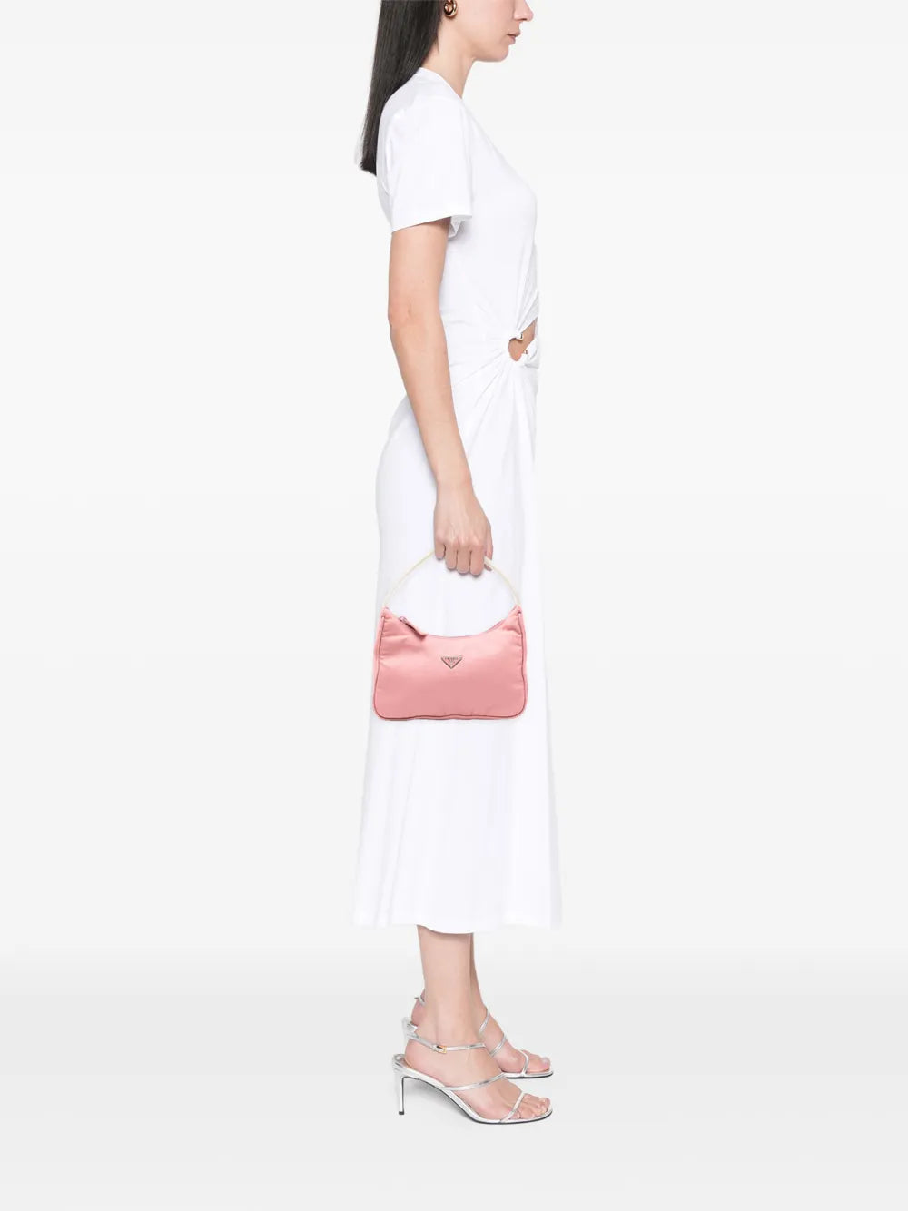Prada Pre Owned 2000 2013 Tessuto Shoulder Bag — Same as shown — Size One Size — Side View