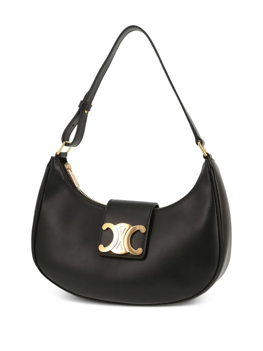 Celine Pre Owned 2020 Ava Triomphe Leather Shoulder Bag — Same as shown — Size One Size — Back View
