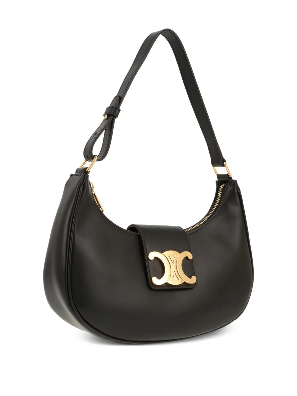 Celine Pre Owned 2020 Ava Triomphe Leather Shoulder Bag — Same as shown — Size One Size — Top View