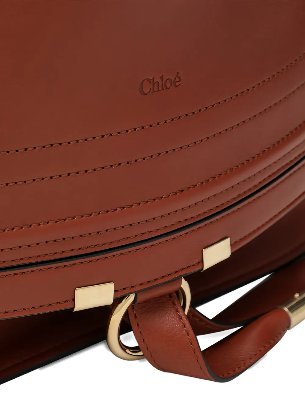 Chloe Marcie Twisted Strap Shoulder Bag — Same as shown — Size One Size — Detail View