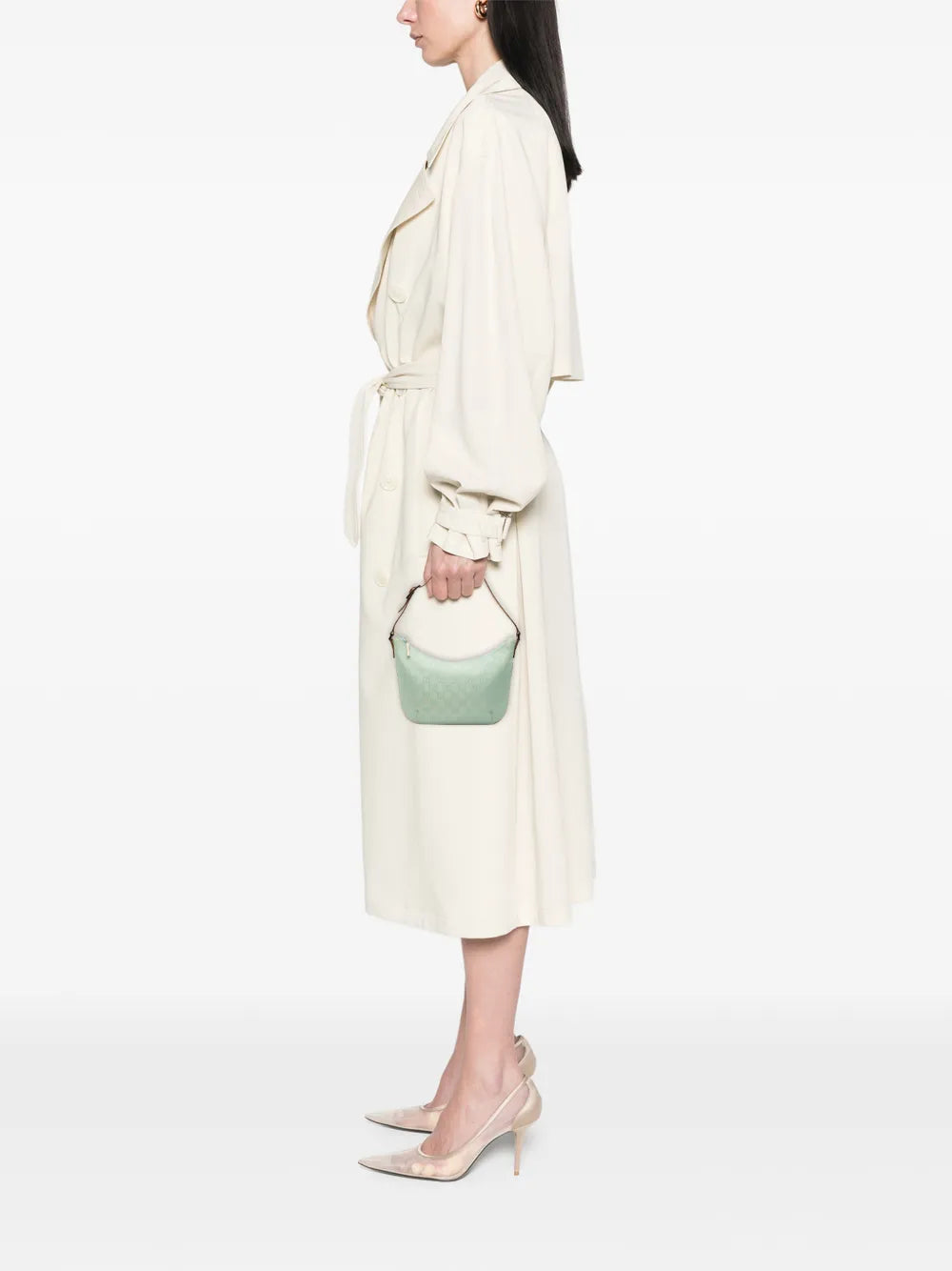 Gucci Pre Owned 2000 2015 Gg Canvas Shoulder Bag — Same as shown — Size One Size — Side View