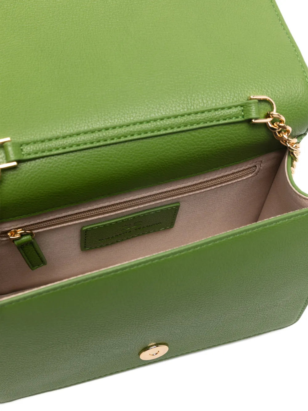 Elisabetta Franchi Logo Chain Shoulder Bag — Same as shown — Size One Size — Detail View