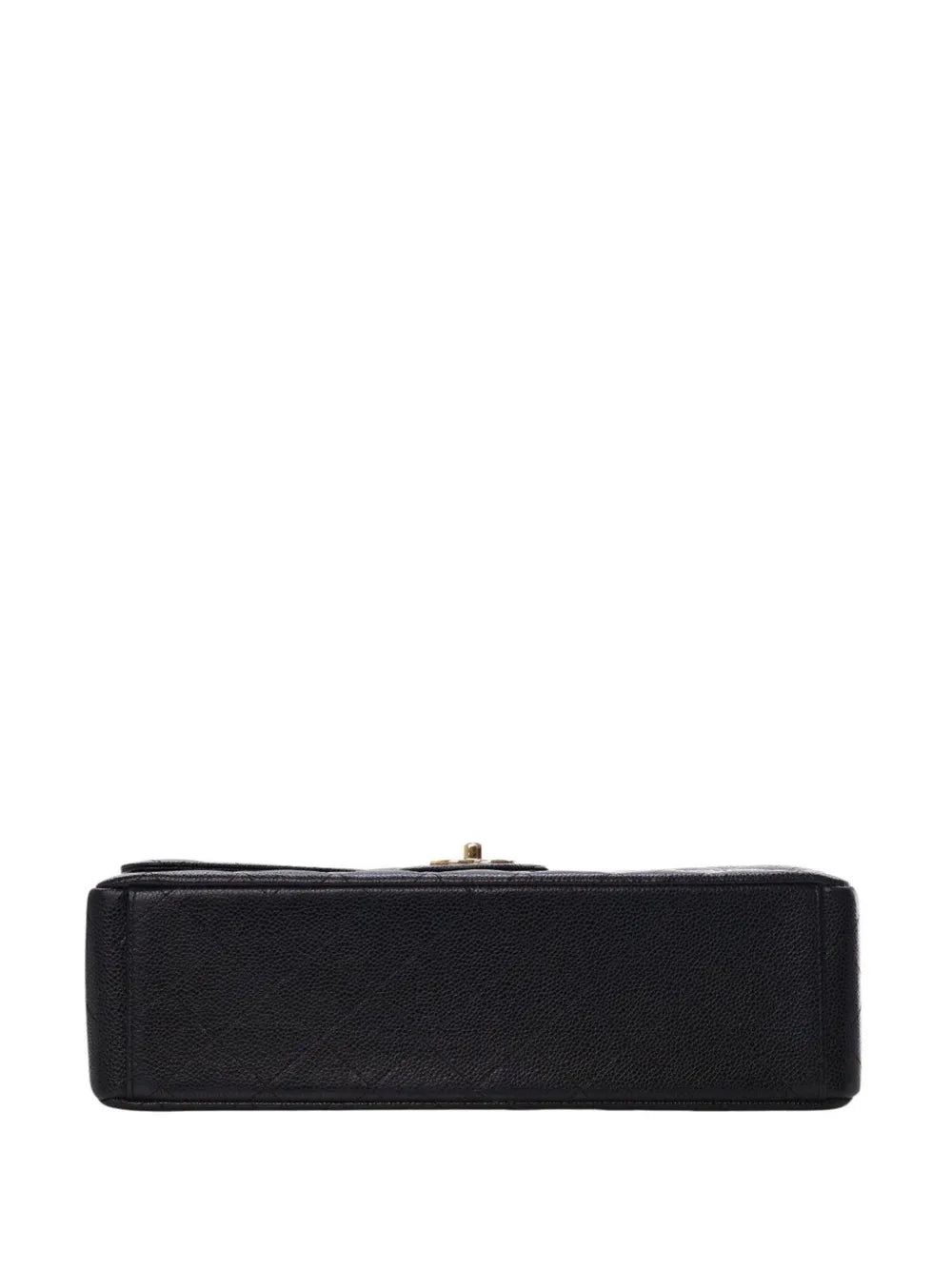 Chanel Pre Owned 2019 Maxi Classic Caviar Double Flap Shoulder Bag — Same as shown — Size One Size — Top View