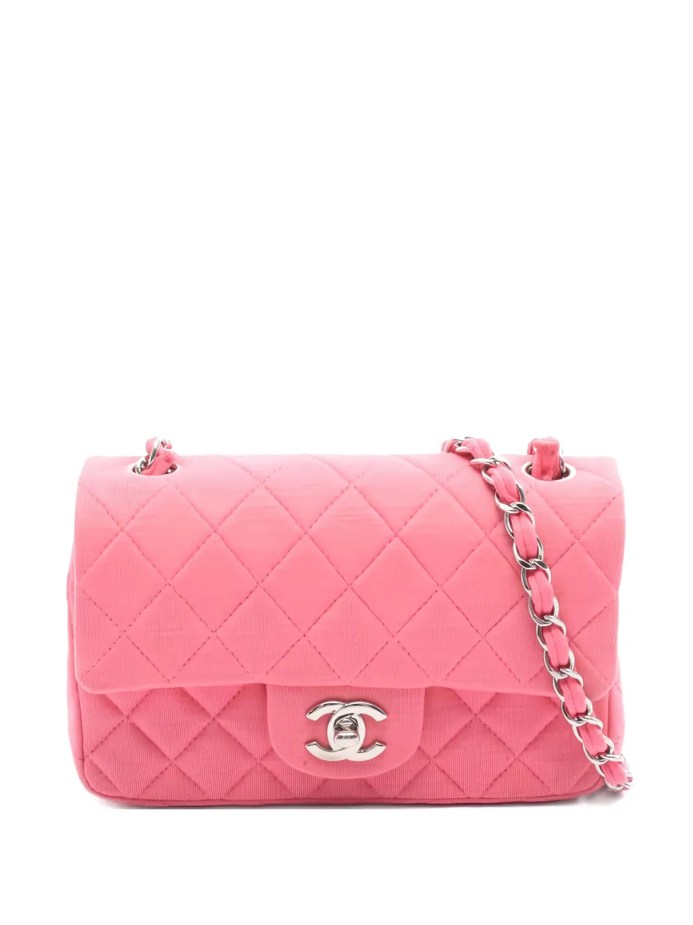 Chanel Pre Owned 20 Mini Matelasse 20 Chain Quilted Shoulder Bag — Same as shown — Size One Size — Front View