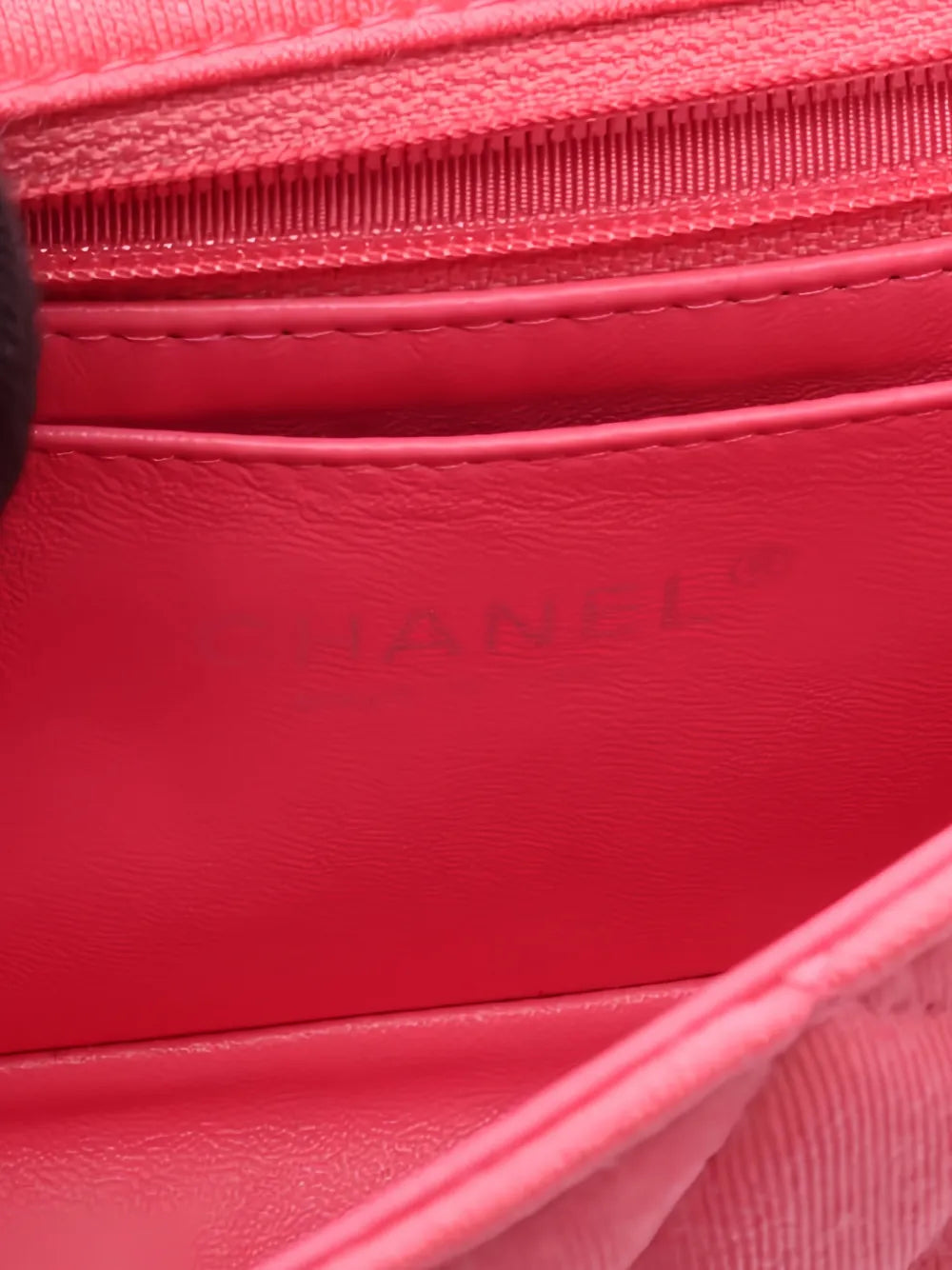 Chanel Pre Owned 20 Mini Matelasse 20 Chain Quilted Shoulder Bag — Same as shown — Size One Size — Top View