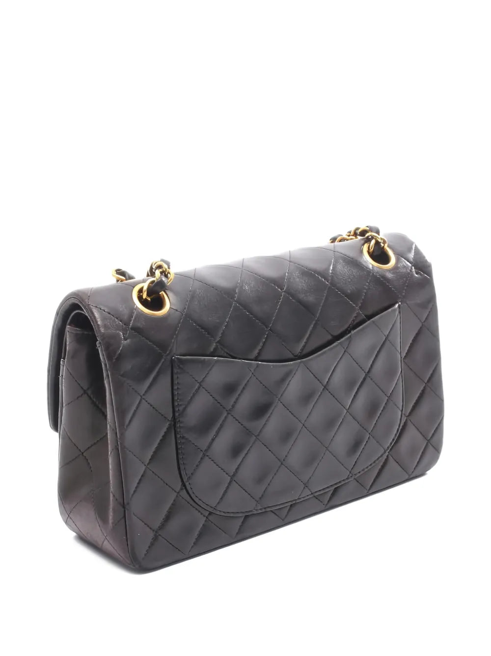 Chanel Pre Owned 1994 1996 Double Flap Shoulder Bag — Same as shown — Size One Size — Side View