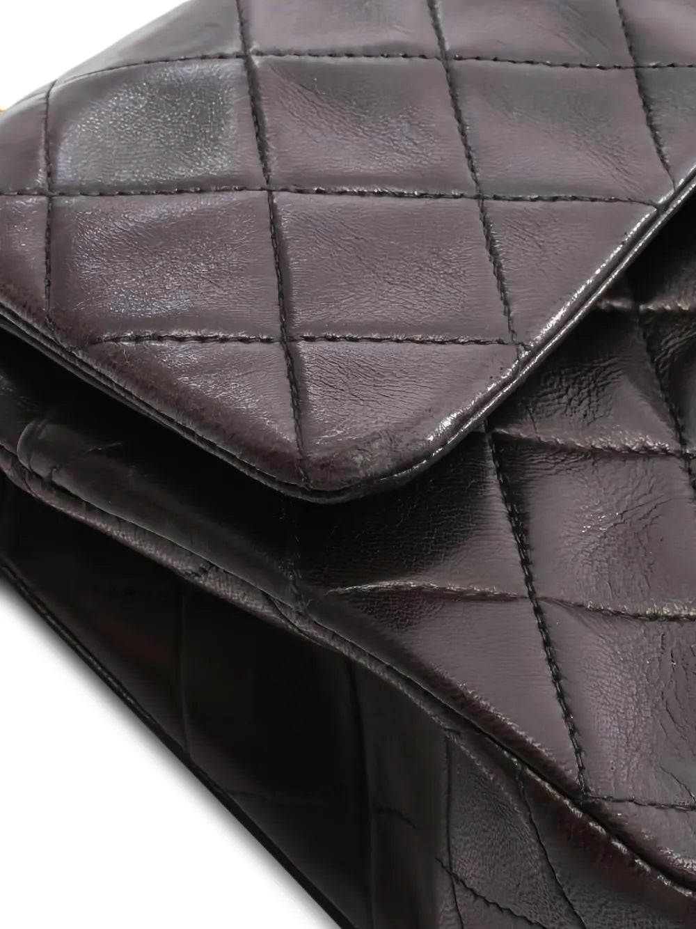 Chanel Pre Owned 1994 1996 Double Flap Shoulder Bag — Same as shown — Size One Size — Lifestyle View