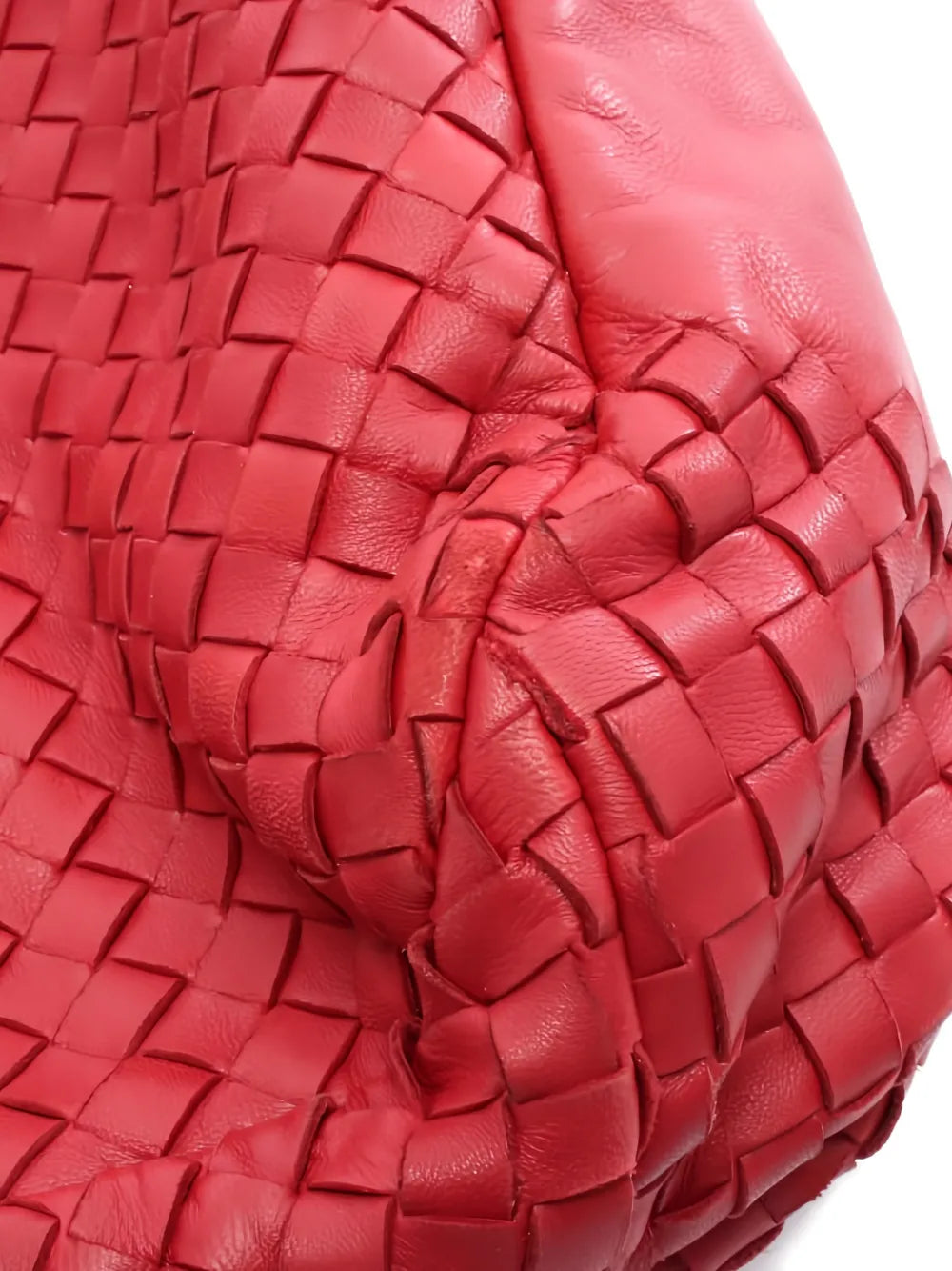 Bottega Veneta Pre Owned 00S Medium Campana Intrecciato Shoulder Bag — Same as shown — Size One Size — Top View