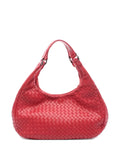 Bottega Veneta Pre Owned 00S Medium Campana Intrecciato Shoulder Bag — Same as shown — Size One Size — Front View