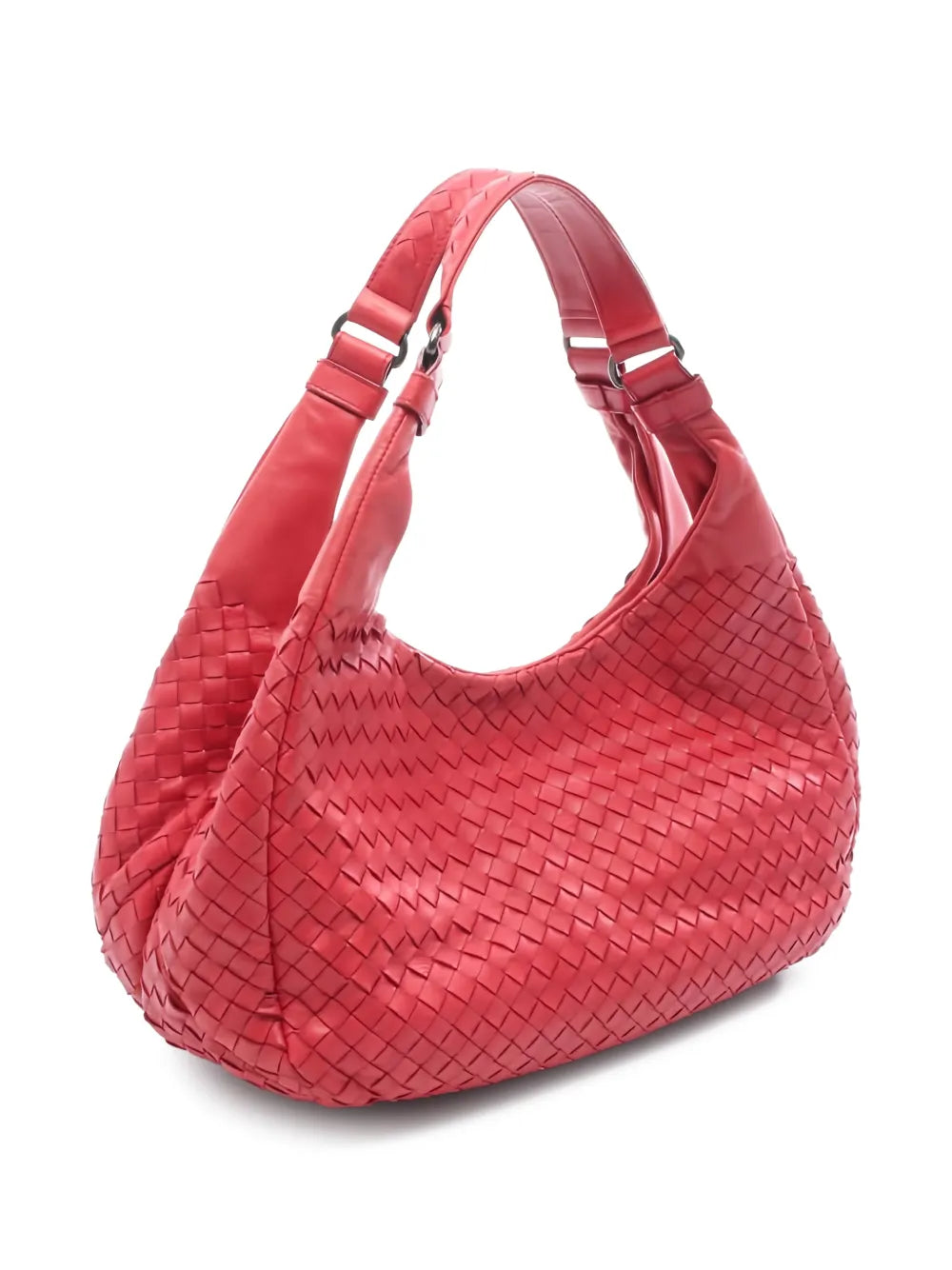 Bottega Veneta Pre Owned 00S Medium Campana Intrecciato Shoulder Bag — Same as shown — Size One Size — Side View