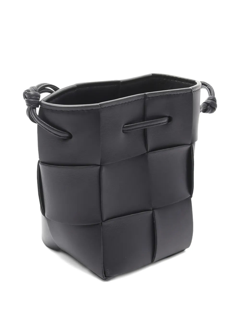 Bottega Veneta Pre Owned 2010S Mini Cassette Leather Bucket Bag — Same as shown — Size One Size — Side View