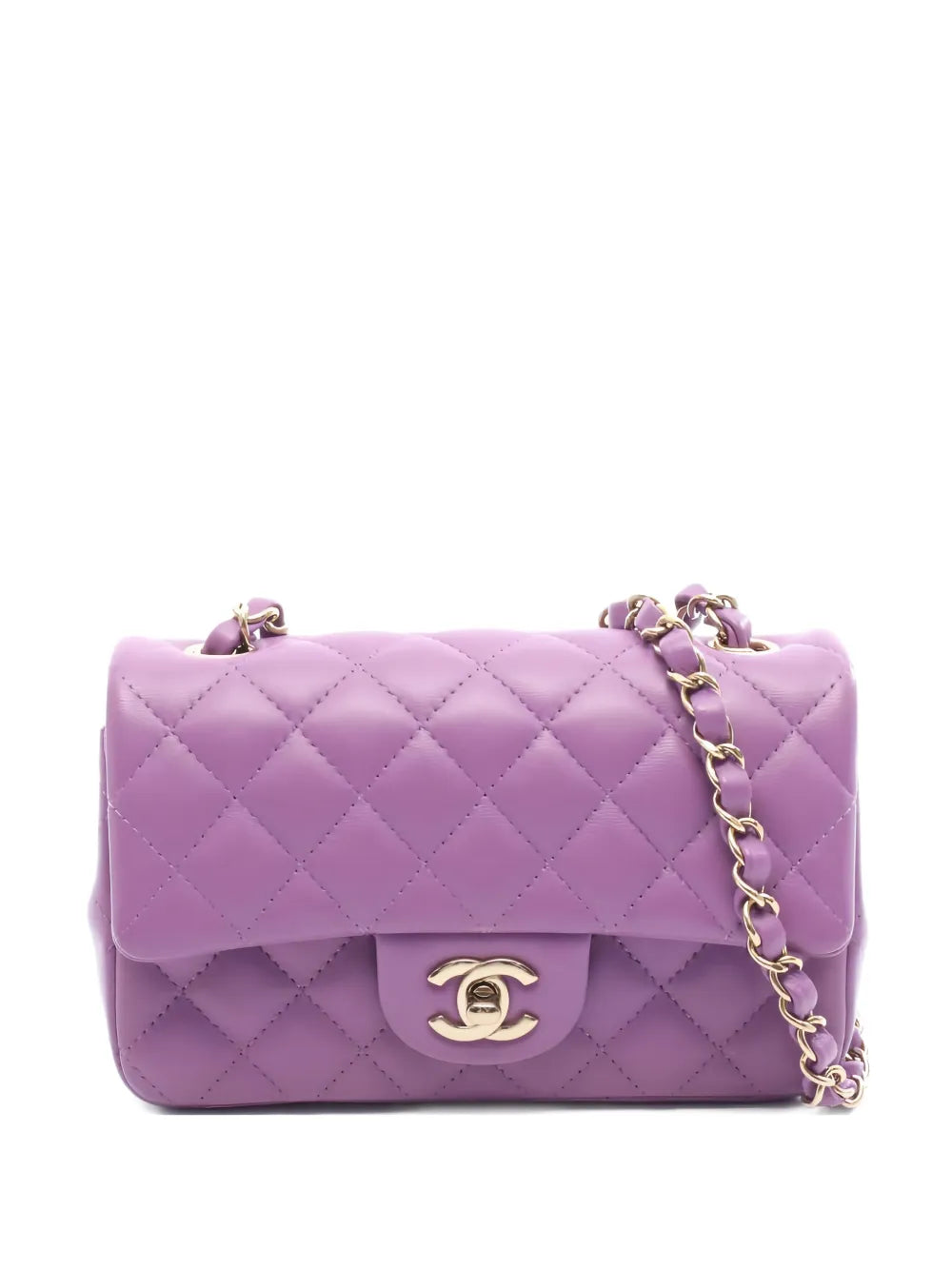 Chanel Pre Owned 2020S Mini Diamond Quilting Chain Shoulder Bag — Same as shown — Size One Size — Front View
