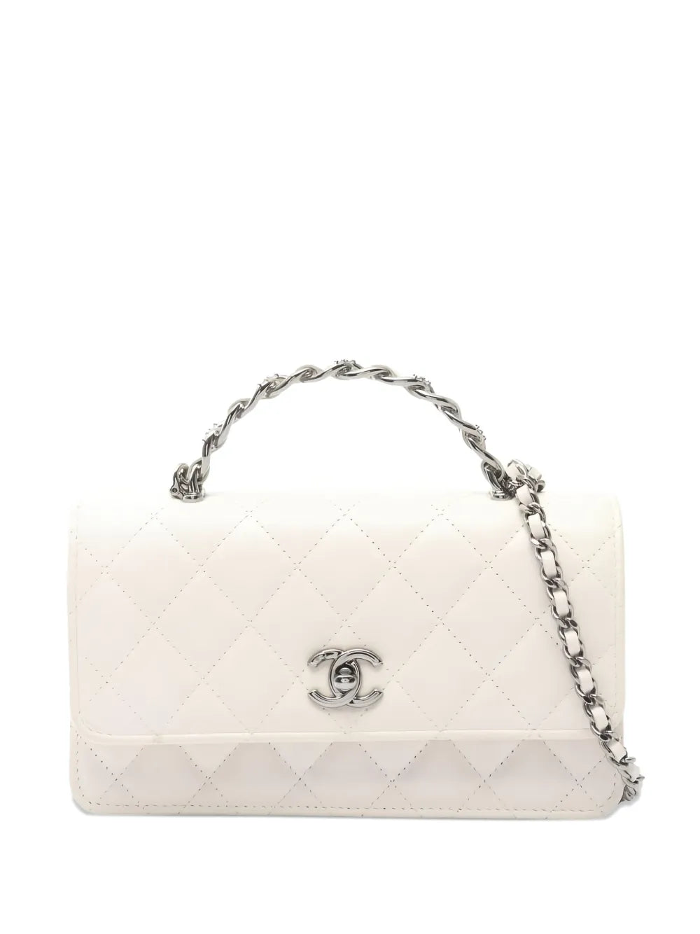 Chanel Pre Owned 2020S Matelasse Phone Case Shoulder Bag — Same as shown — Size One Size — Front View
