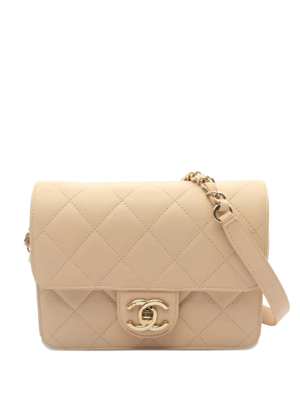 Chanel Pre Owned 2020S Mini Matelasse Chain Shoulder Bag — Same as shown — Size One Size — Front View
