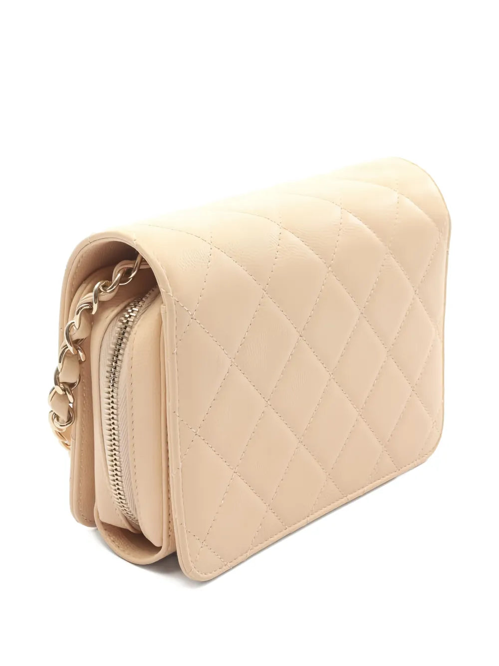 Chanel Pre Owned 2020S Mini Matelasse Chain Shoulder Bag — Same as shown — Size One Size — Side View