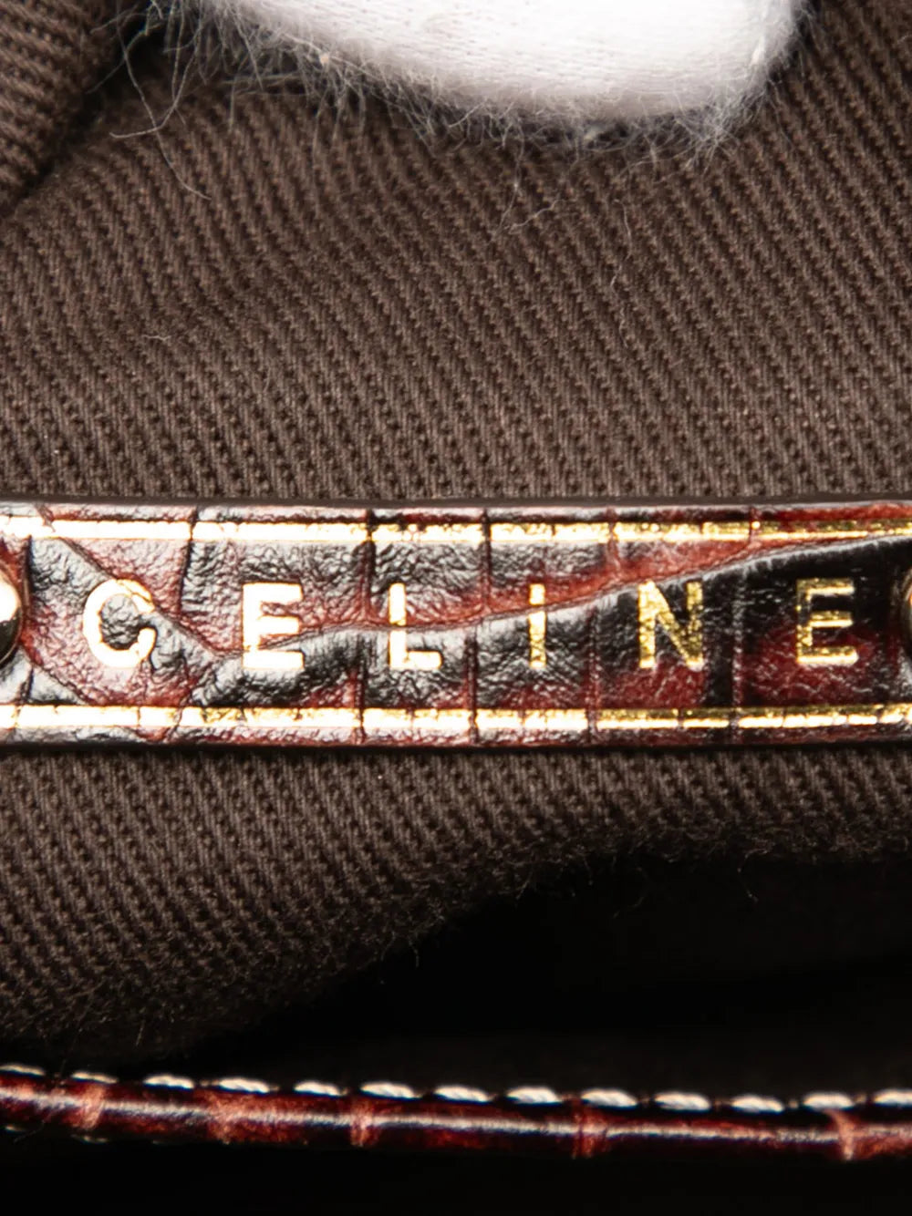 Celine Pre Owned 2007 Macadam Canvas Shoulder Bag — Same as shown — Size One Size — Lifestyle View