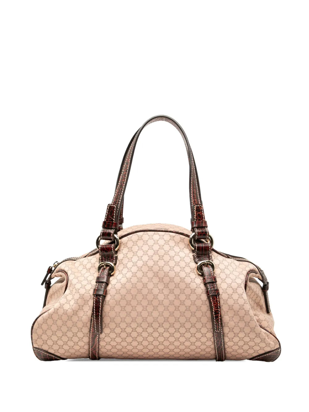 Celine Pre Owned 2007 Macadam Canvas Shoulder Bag — Same as shown — Size One Size — Front View