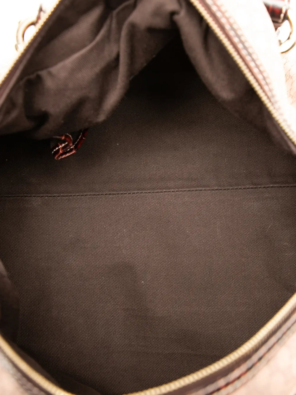 Celine Pre Owned 2007 Macadam Canvas Shoulder Bag — Same as shown — Size One Size — Detail View