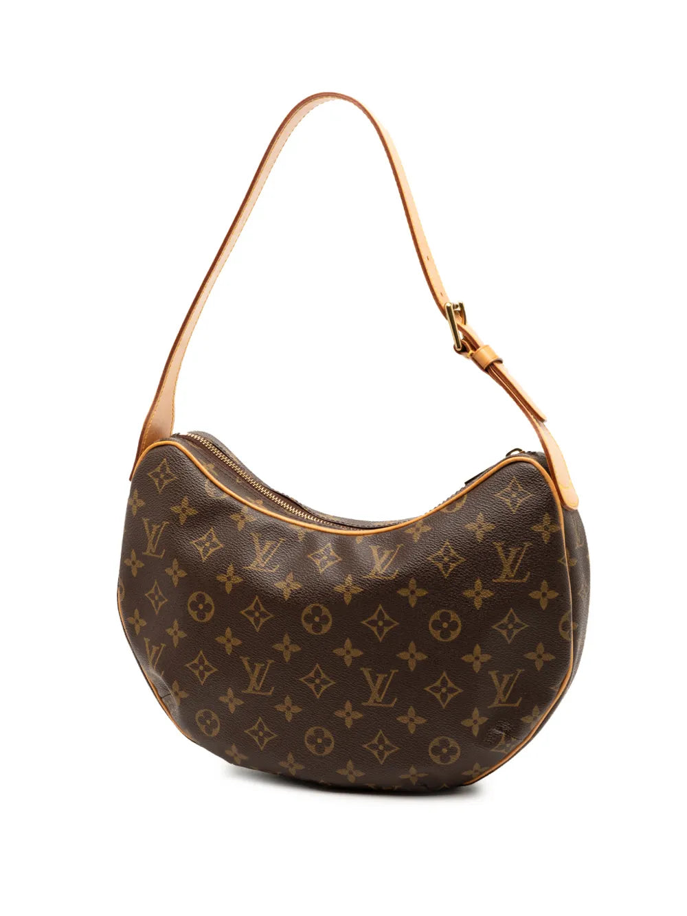 Louis Vuitton Pre Owned 2002 Monogram Croissant Mm Hobo Bag — Same as shown — Size One Size — Back View