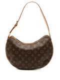 Louis Vuitton Pre Owned 2002 Monogram Croissant Mm Hobo Bag — Same as shown — Size One Size — Front View