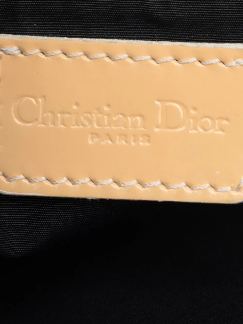 Christian Dior Pre Owned 2002 Mini Diorissimo Coated Canvas Saddle Pochette Shoulder Bag — Same as shown — Size One Size — Lifestyle View