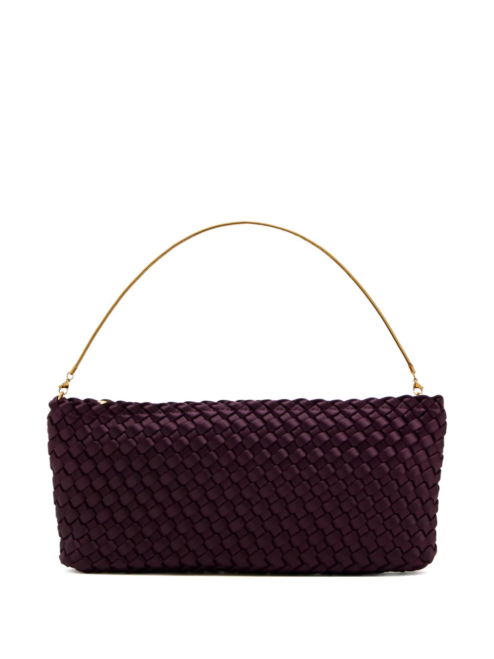 Naghedi Gala Woven Handle Shoulder Bag — Same as shown — Size One Size — Front View