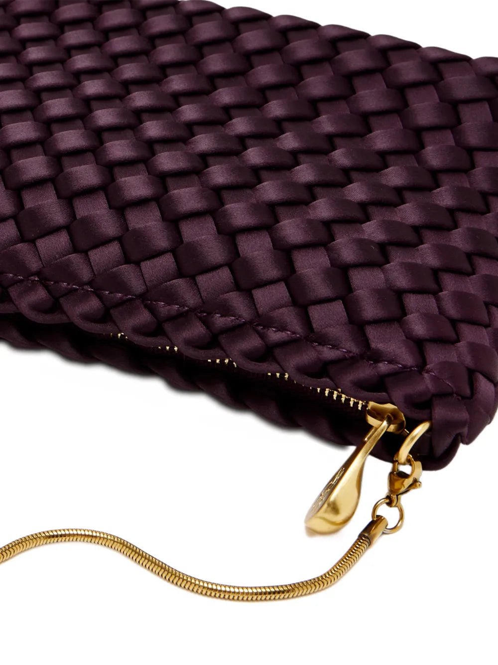 Naghedi Gala Woven Handle Shoulder Bag — Same as shown — Size One Size — Back View