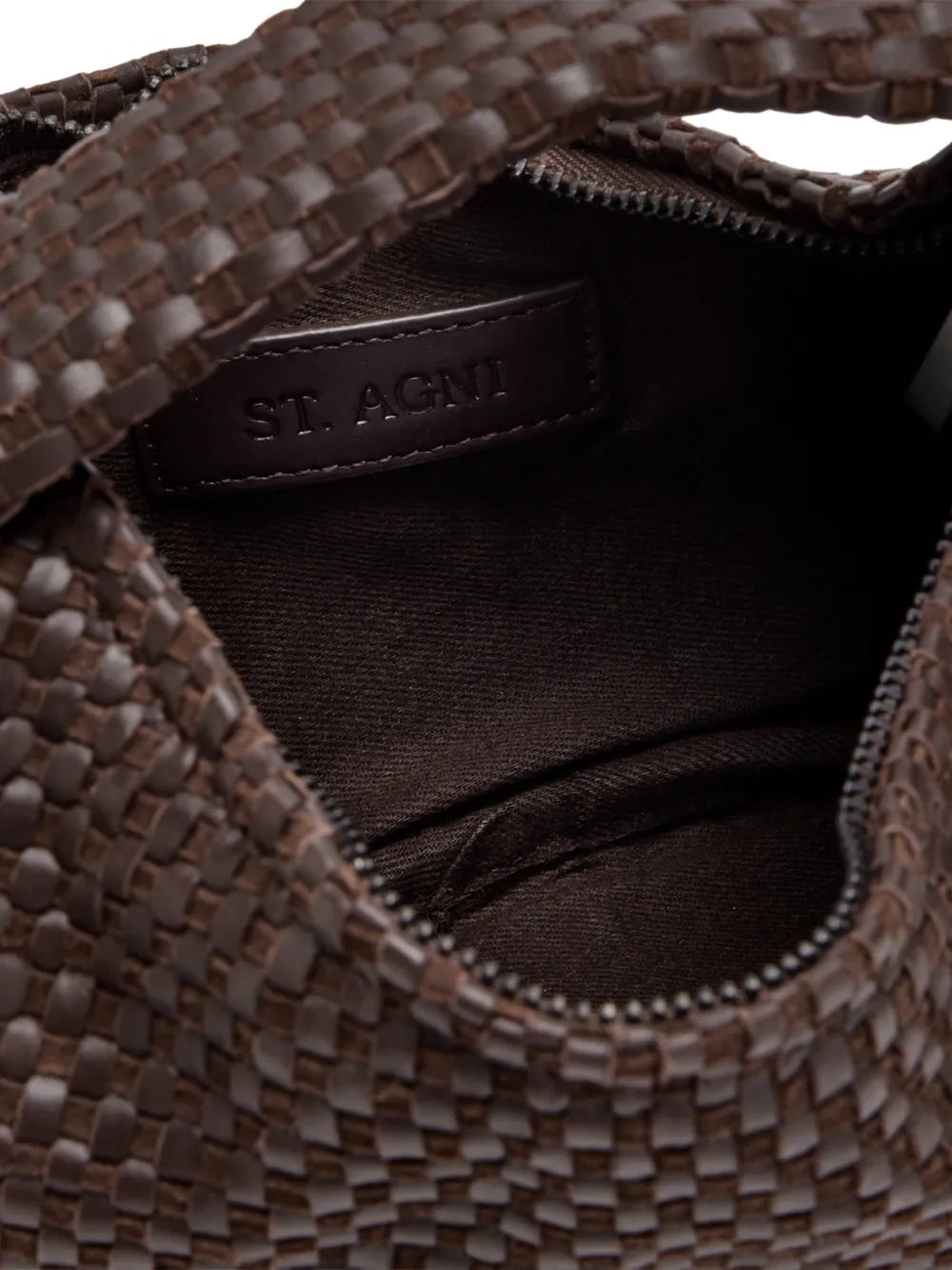 St Agni Mini Bon Bon Woven Satchel — Same as shown — Size One Size — Top View