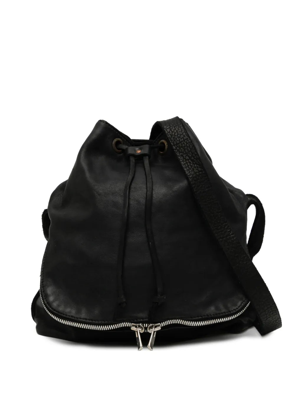 Guidi Leather Backpack — Same as shown — Size One Size — Front View