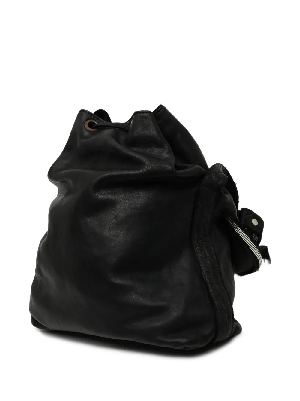 Guidi Leather Backpack — Same as shown — Size One Size — Side View