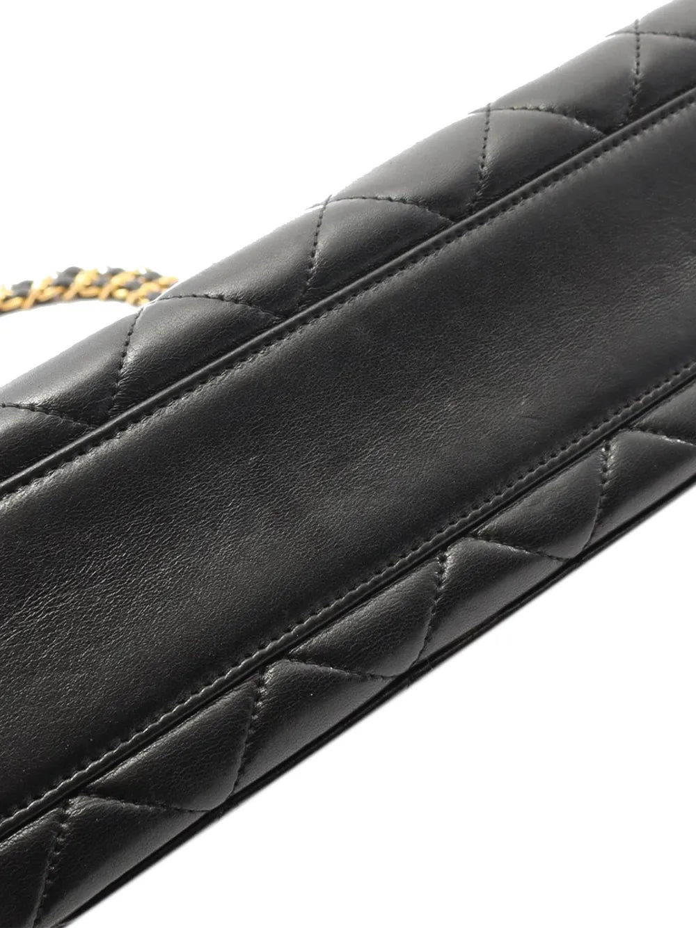 Chanel Pre Owned 1994 1996 Cc Quilted Lambskin Curve Flap Bag Shoulder Bag — Same as shown — Size One Size — Lifestyle View