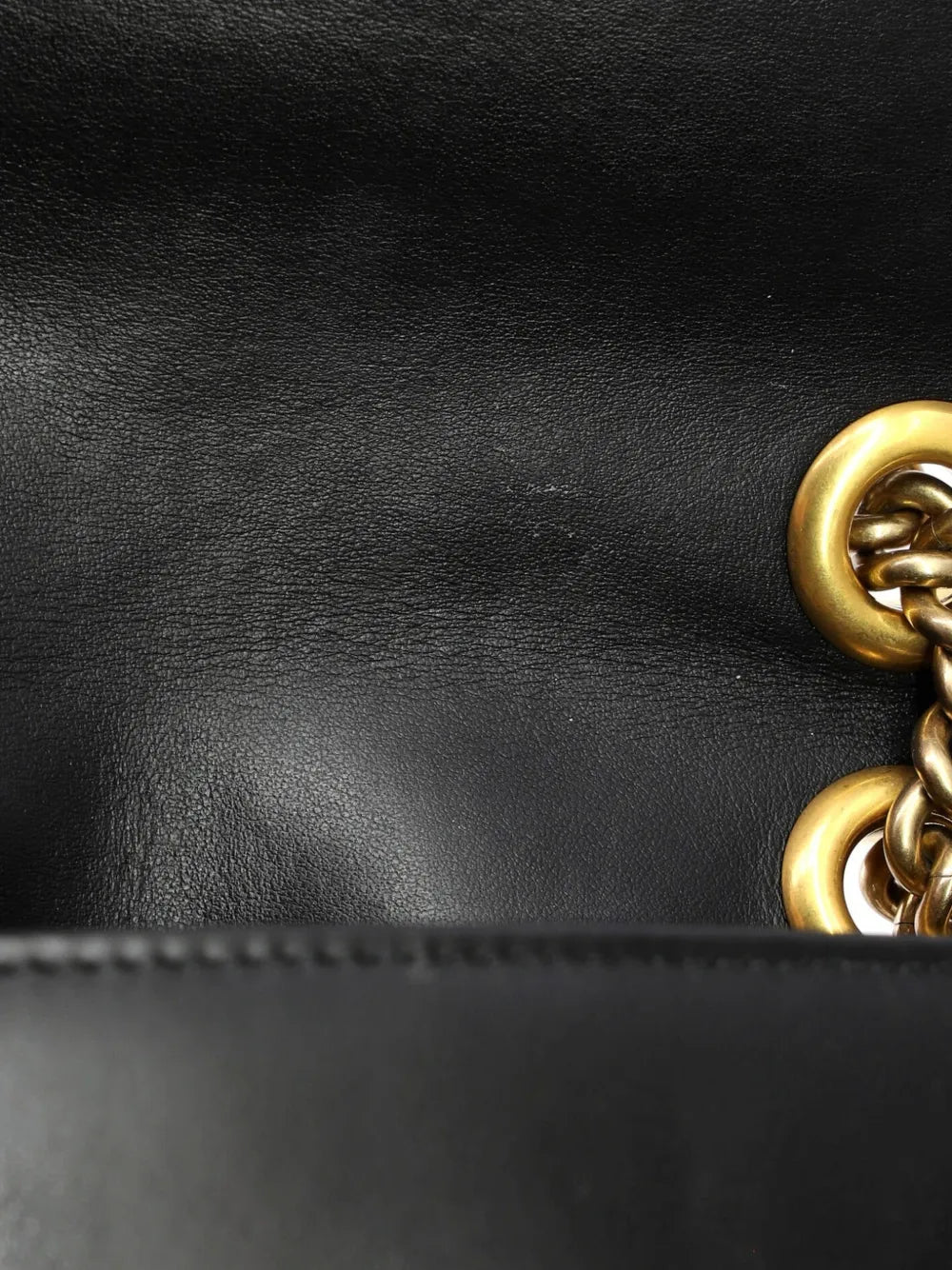 Gucci Pre Owned Gg Marmont Flap Bag Matelasse Leather Medium Shoulder Bag — Same as shown — Size One Size — Lifestyle View