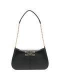 Elisabetta Franchi Logo Plaque Chain Strap Mini Shoulder Bag — Same as shown — Size One Size — Front View