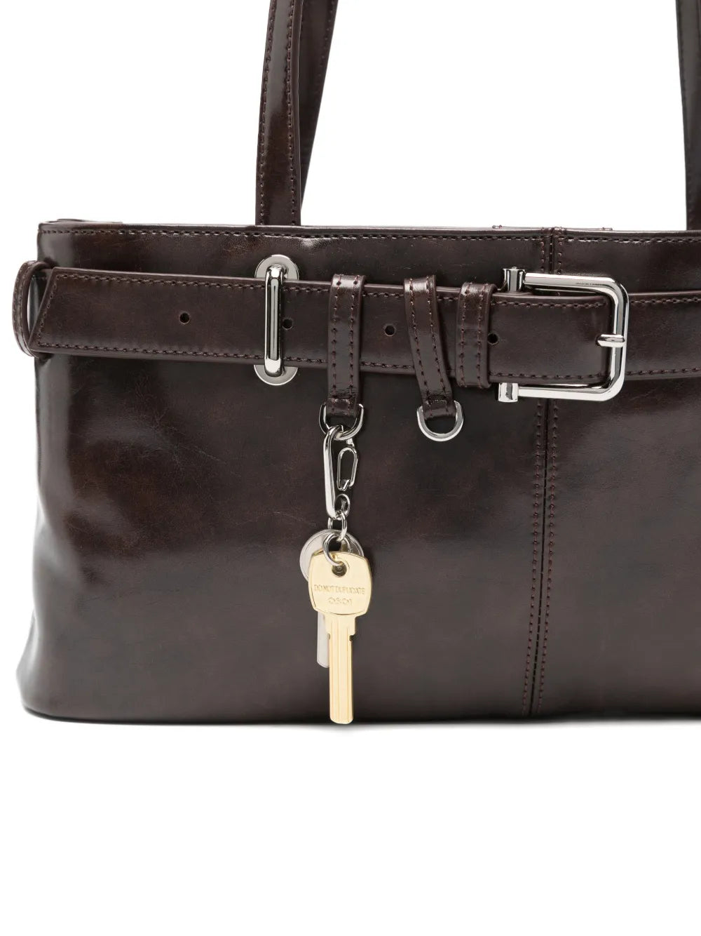 Osoi Buckle Detail Shoulder Bag — Same as shown — Size One Size — Top View