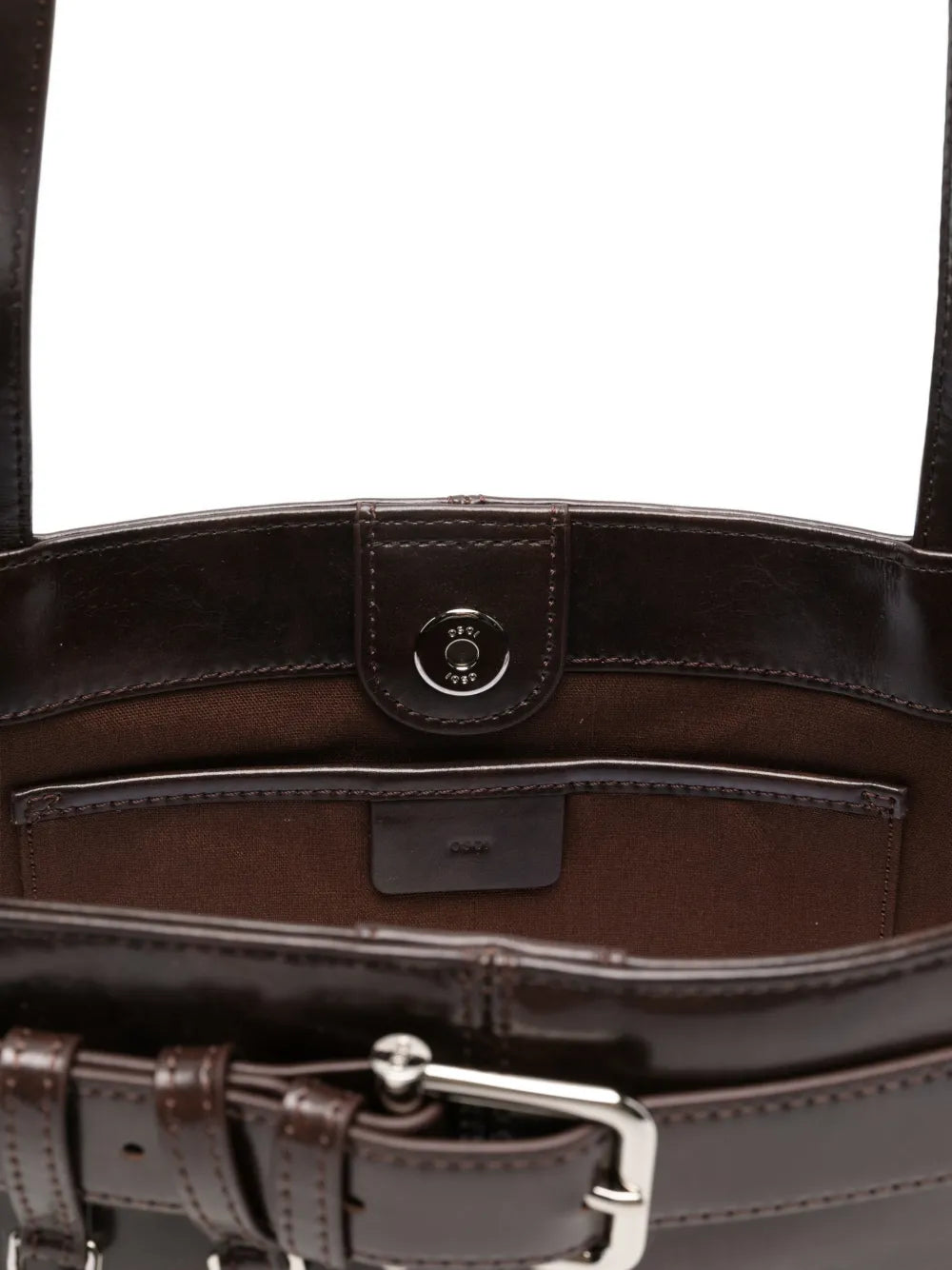 Osoi Buckle Detail Shoulder Bag — Same as shown — Size One Size — Detail View