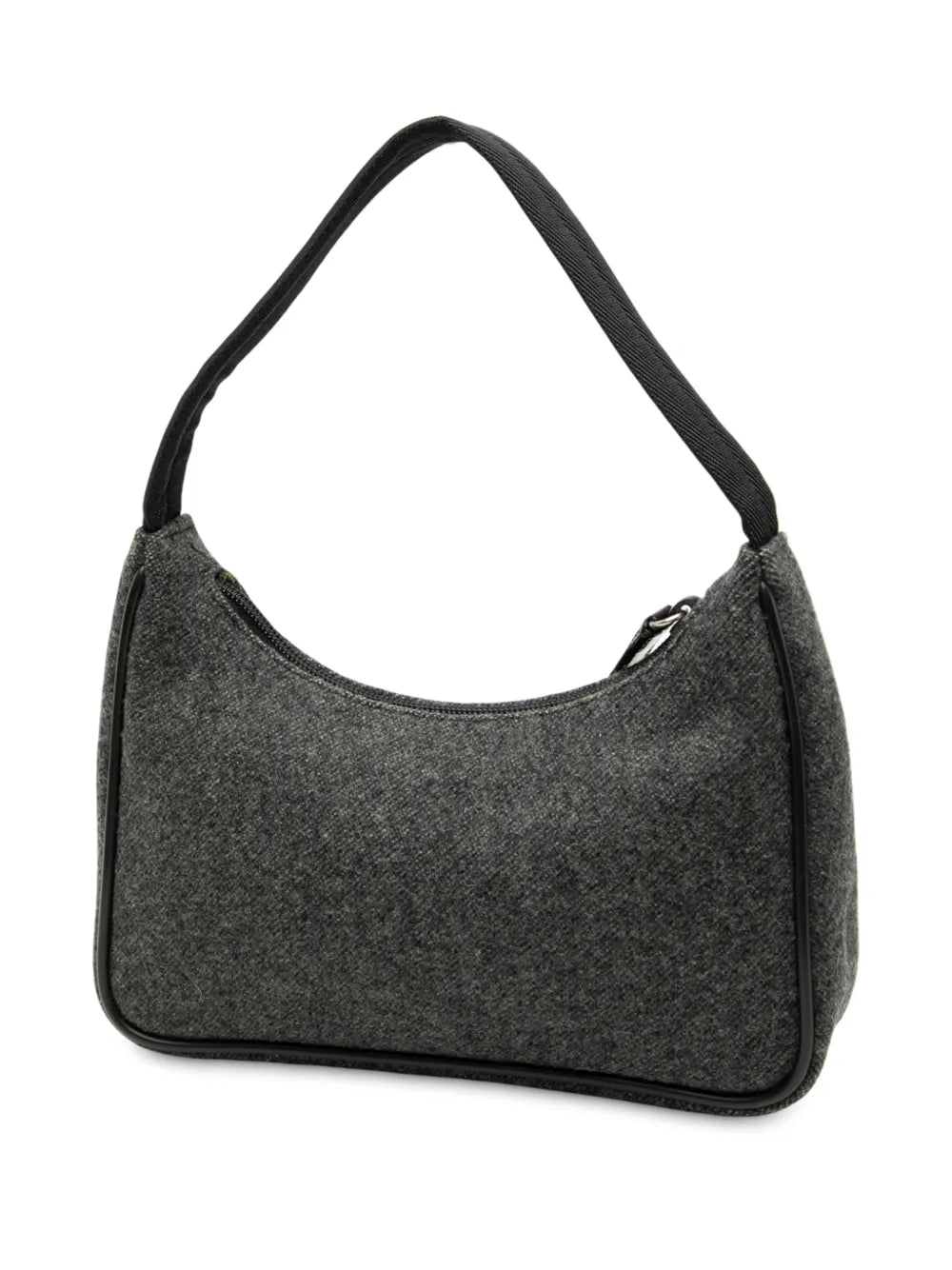 Prada Pre Owned 2013 2025 Wool Sport Shoulder Bag — Same as shown — Size One Size — Back View