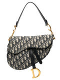 Christian Dior Pre Owned 2019 Oblique Canvas Saddle Bag Shoulder Bag — Same as shown — Size One Size — Front View