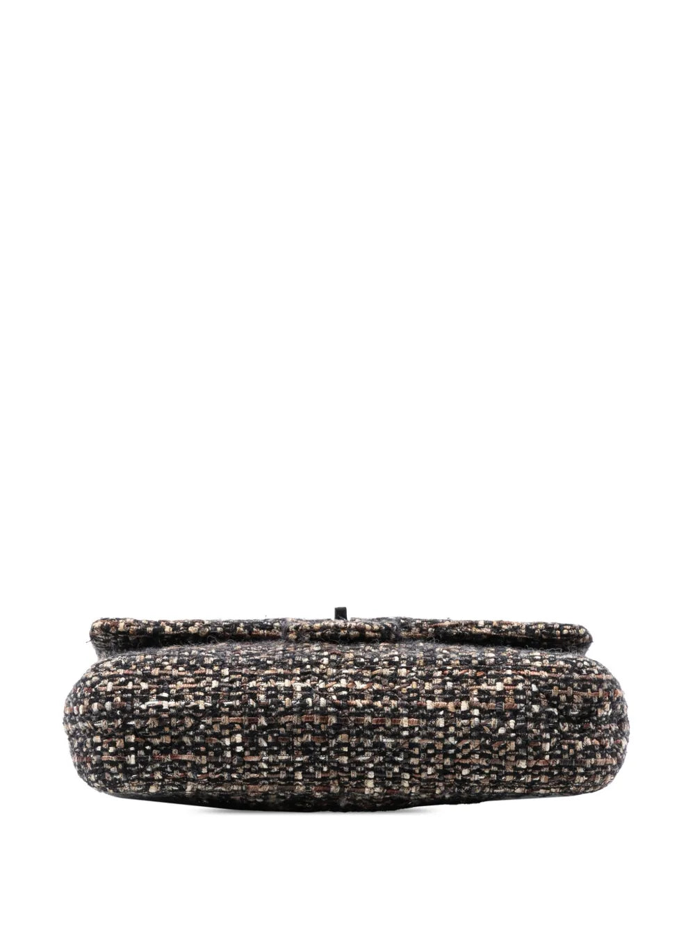 Chanel Pre Owned 2011 Medium Classic Tweed Double Flap Shoulder Bag — Same as shown — Size One Size — Top View